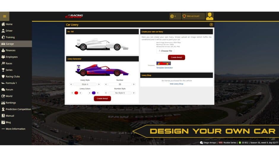 Скриншот 3 из My Racing Career
