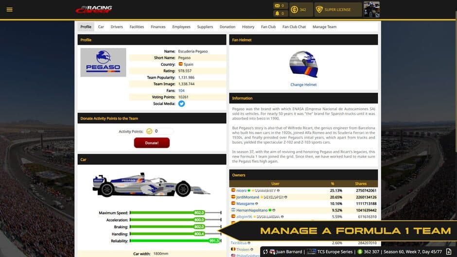 Скриншот 7 из My Racing Career
