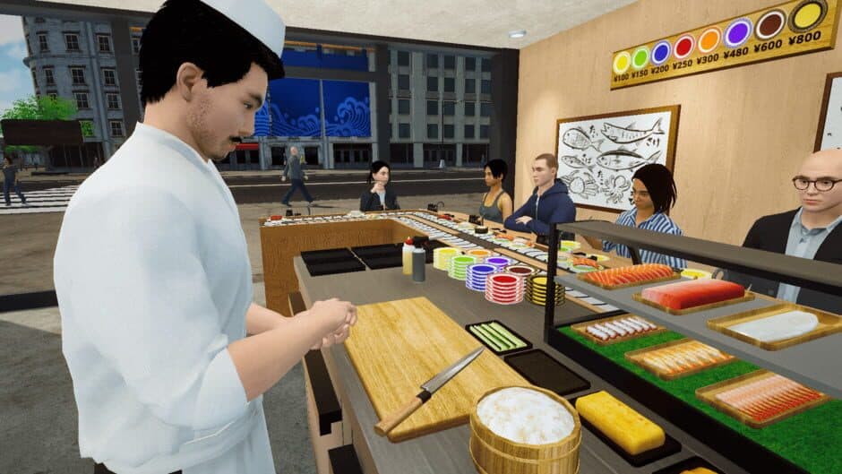 Скриншот 5 из Conveyor Belt Sushi Simulator