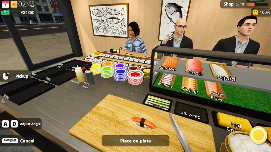 Скриншот 1 из Conveyor Belt Sushi Simulator