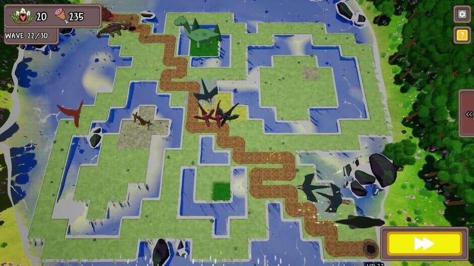 Скриншот 4 из Dinos TD