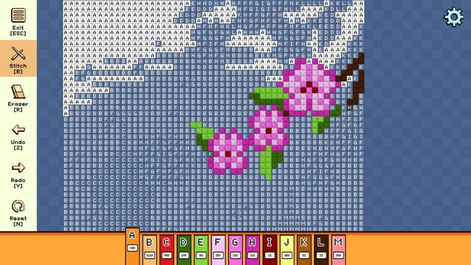 Скриншот 1 из Pixel Cross Stitch: Color by Number - Spring Pack 3