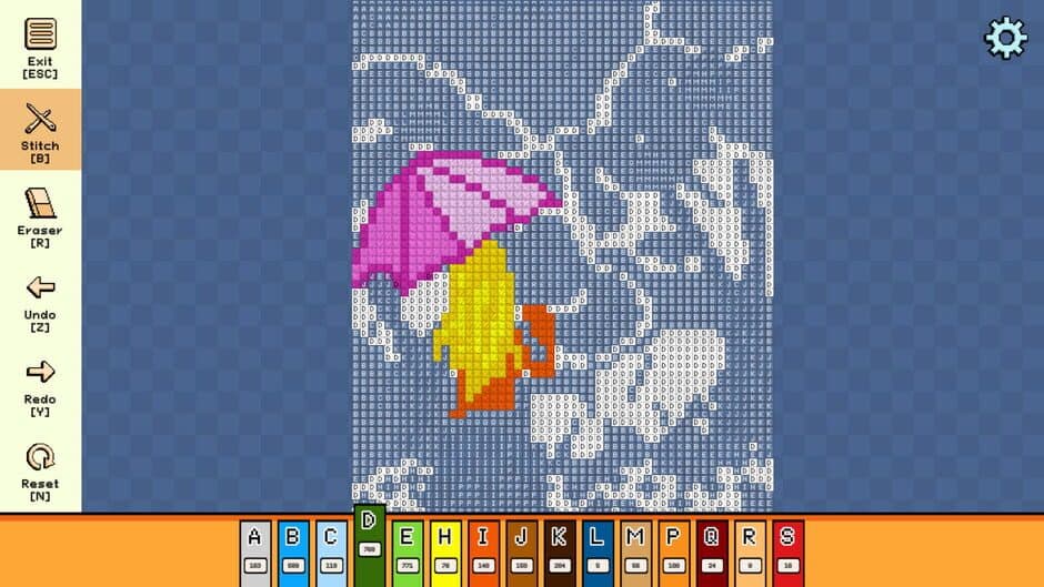 Скриншот 2 из Pixel Cross Stitch: Color by Number - Spring Pack 3