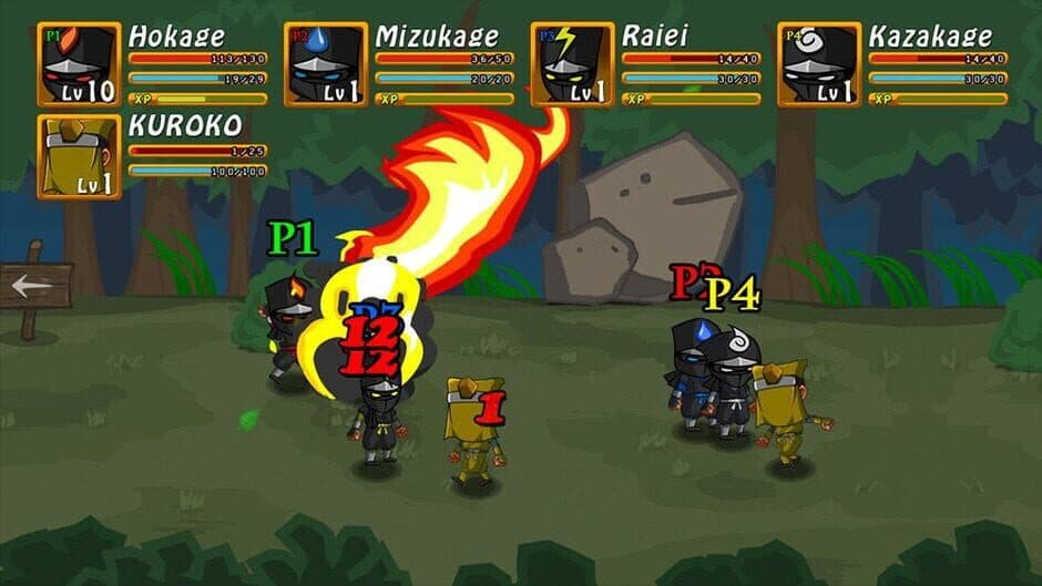 Скриншот 2 из Ninja War Stolen Scrolls