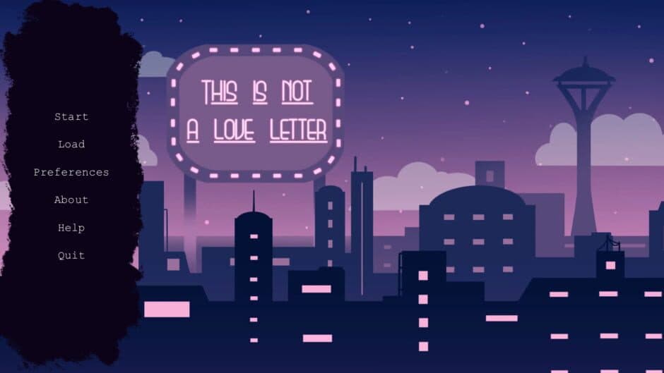 Скриншот 1 из This Is Not A Love Letter