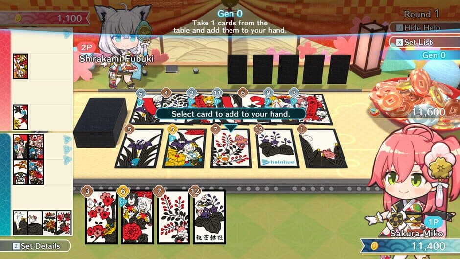 Скриншот 2 из Hololive Holo's Hanafuda
