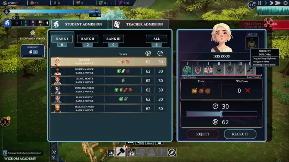 Скриншот 2 из Wizdom Academy