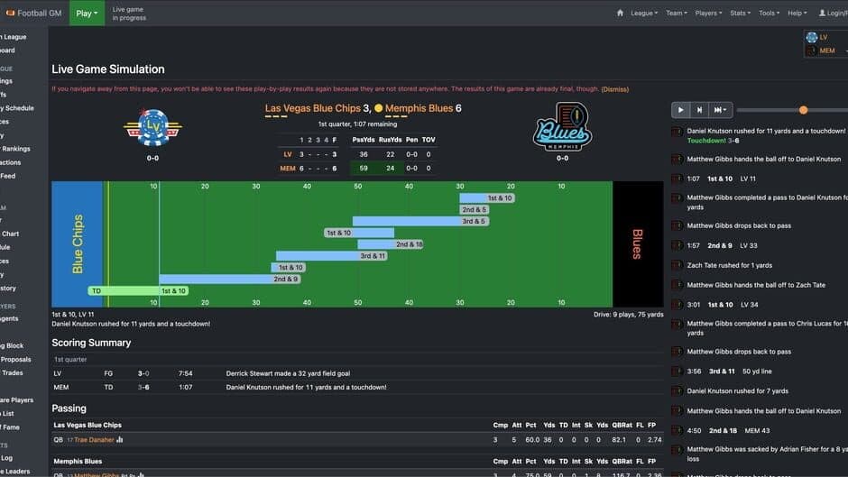 Скриншот 4 из Football GM