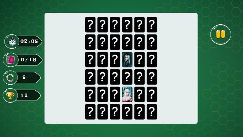 Скриншот 1 из Fantasy Memory: A Relaxing Match Game