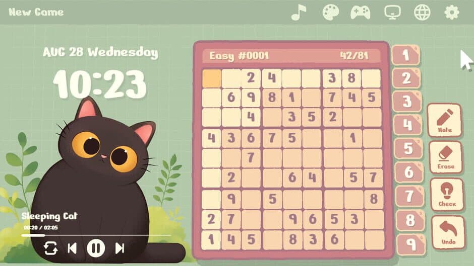 Скриншот 1 из Cozy Sudoku