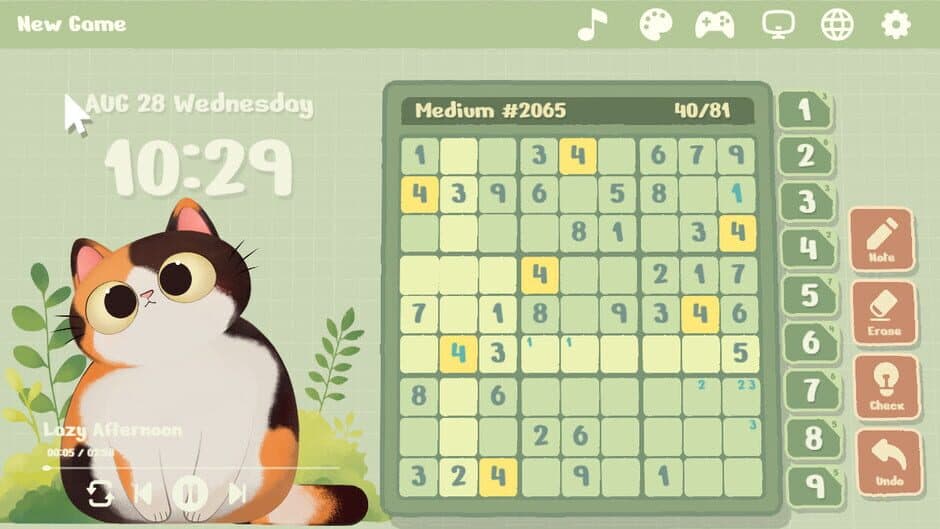 Скриншот 3 из Cozy Sudoku