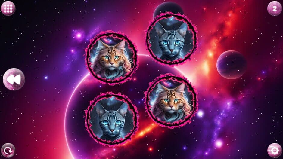 Скриншот 1 из Space Memory: Cats
