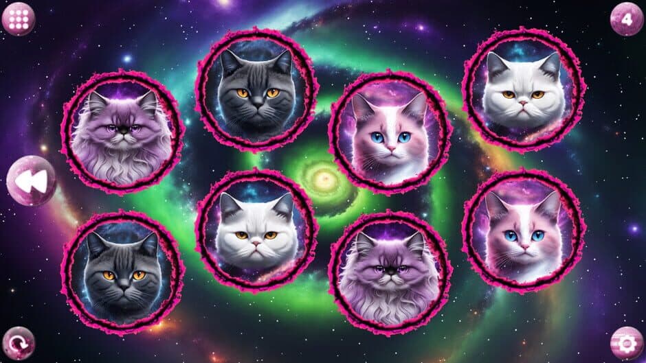 Скриншот 3 из Space Memory: Cats