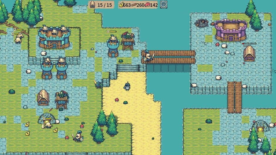 Скриншот 4 из Four Mini Kingdoms War