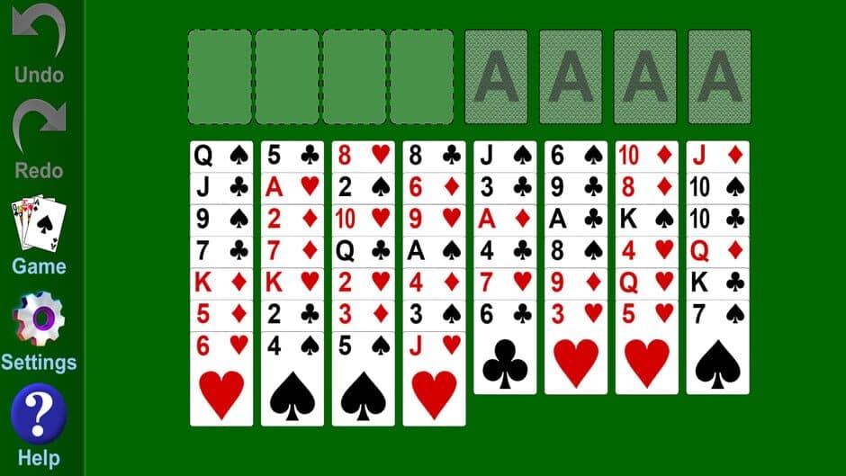 Скриншот 2 из FreeCell Solitaire Classic Card Game