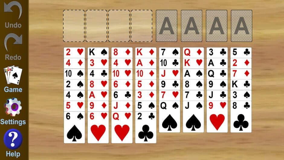 Скриншот 3 из FreeCell Solitaire Classic Card Game