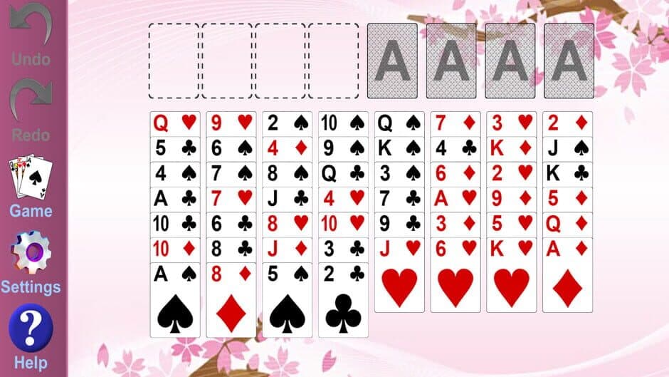 Скриншот 1 из FreeCell Solitaire Classic Card Game