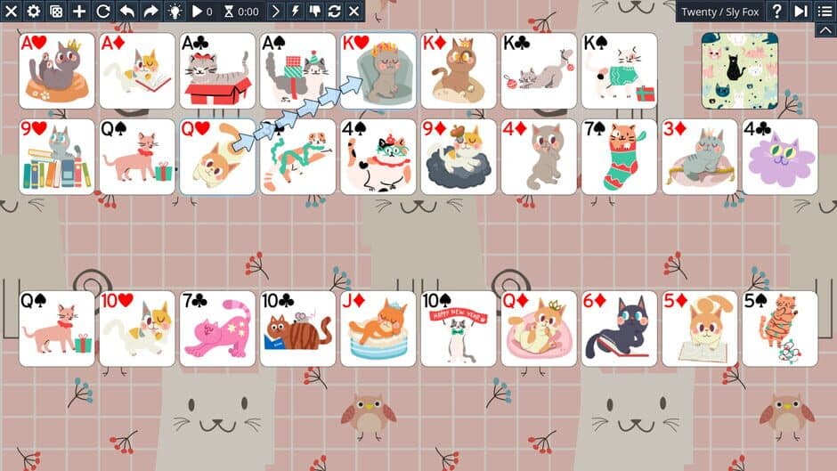 Скриншот 6 из Free Solitaire: Cats