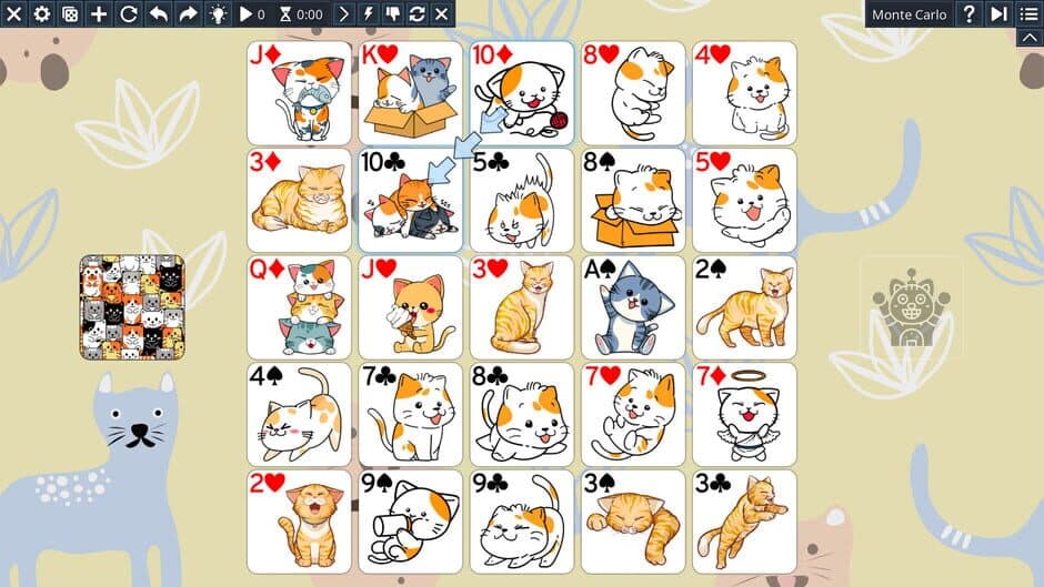 Скриншот 5 из Free Solitaire: Cats