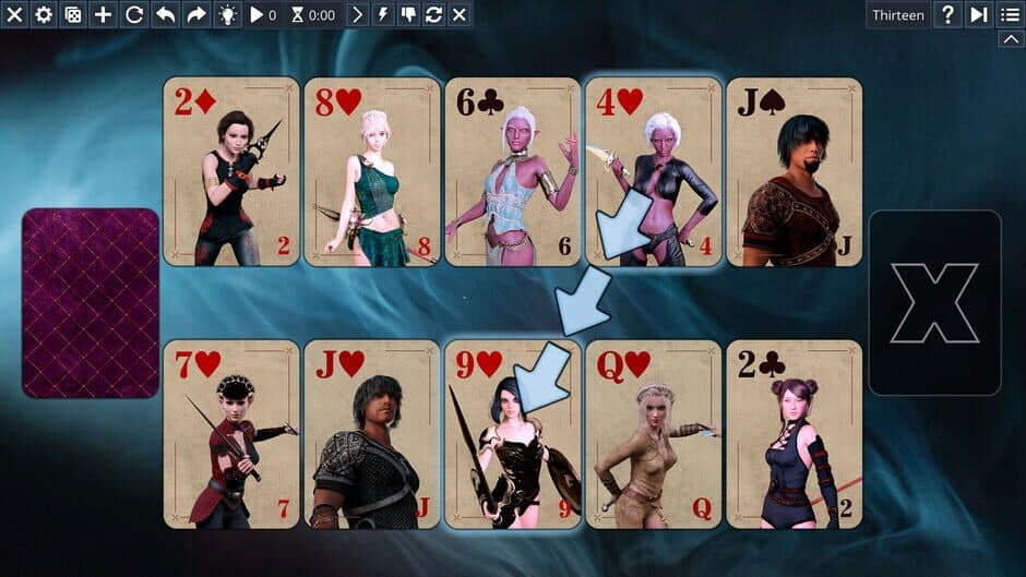 Скриншот 10 из Free Solitaire