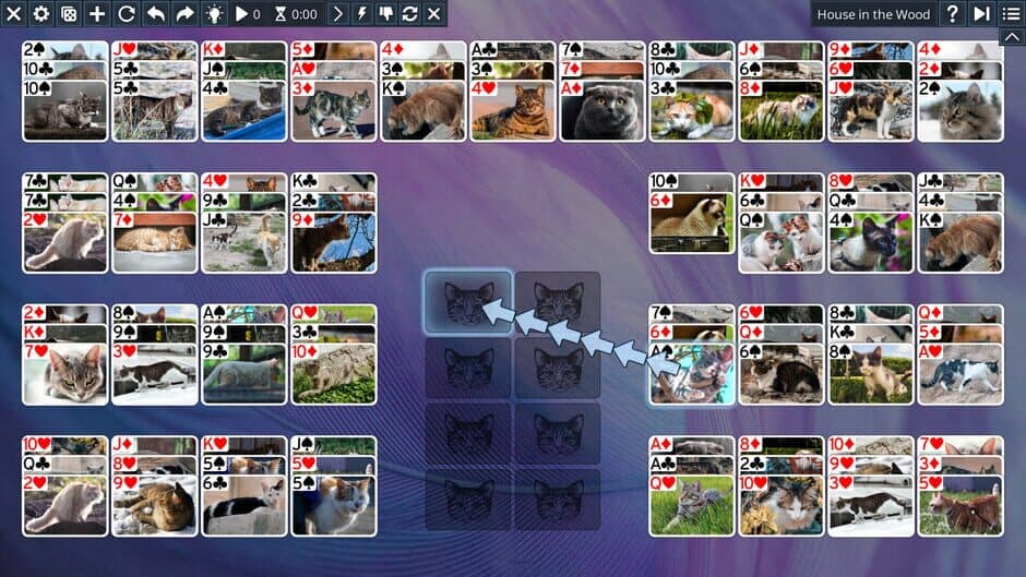 Скриншот 8 из Free Solitaire: Cats