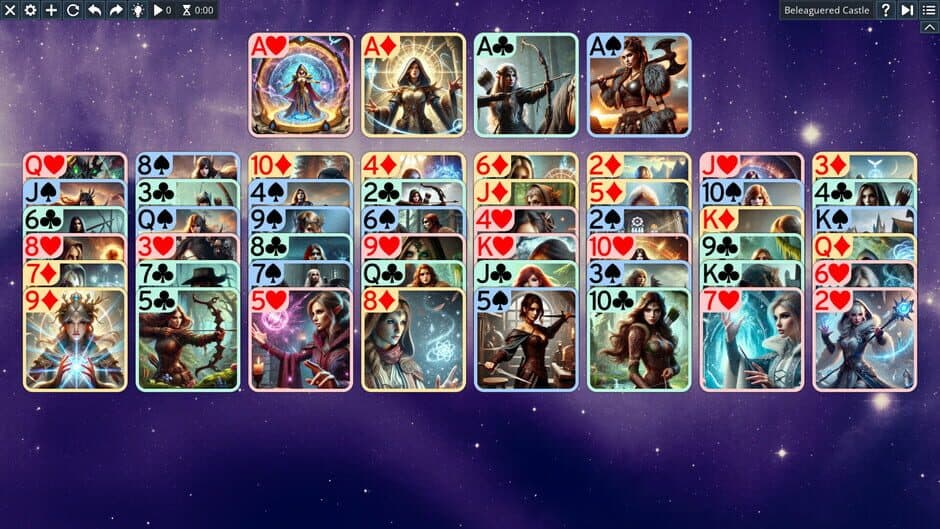 Скриншот 6 из Free Solitaire: Girls