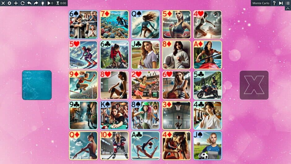 Скриншот 3 из Free Solitaire: Girls