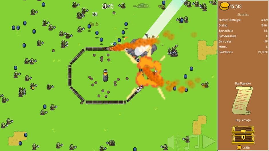 Скриншот 1 из All Aboard! The Train Defense Express