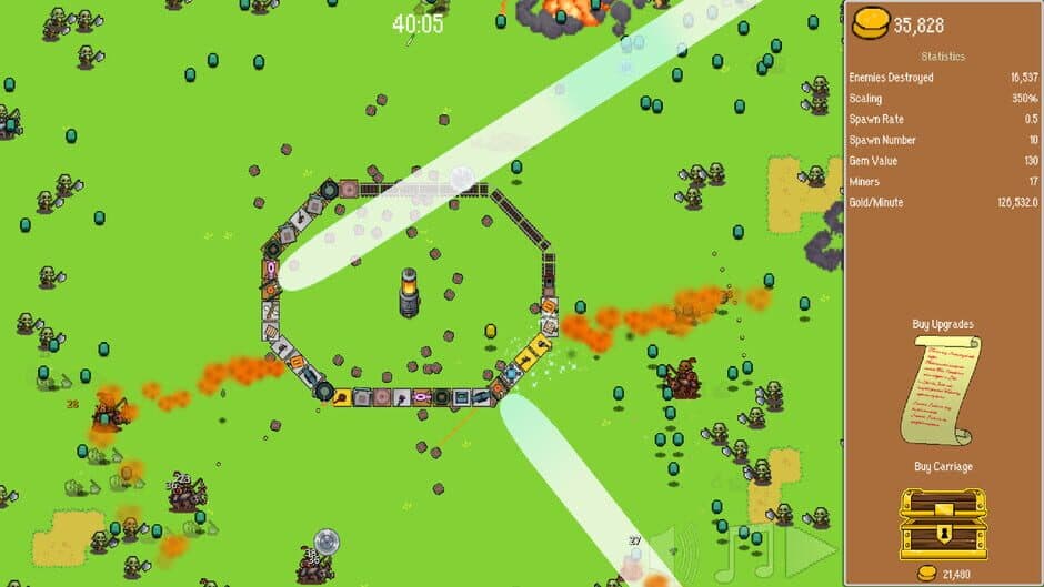 Скриншот 3 из All Aboard! The Train Defense Express