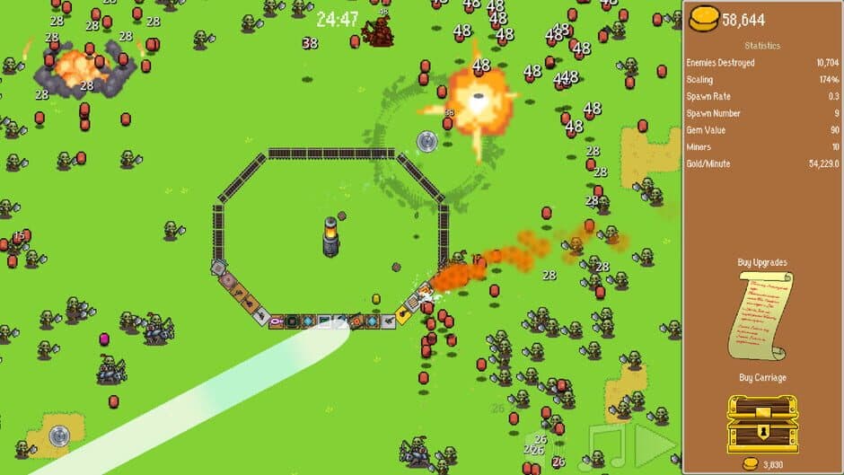 Скриншот 4 из All Aboard! The Train Defense Express