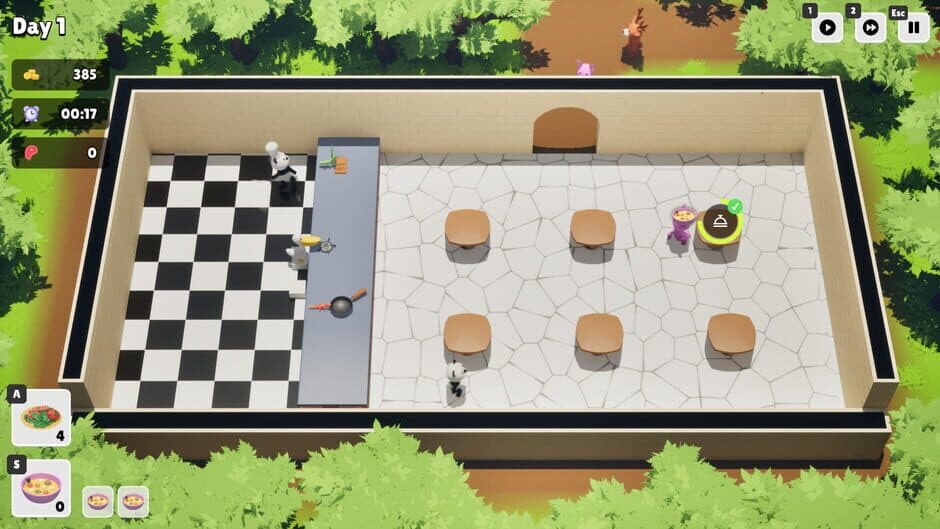 Скриншот 1 из Happy Furry Restaurant