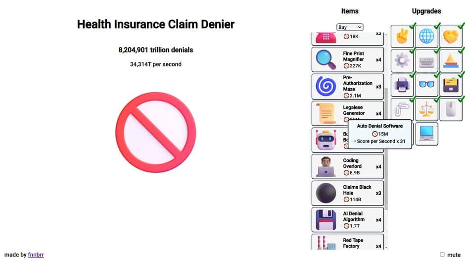 Скриншот 2 из Health Insurance Claim Denier