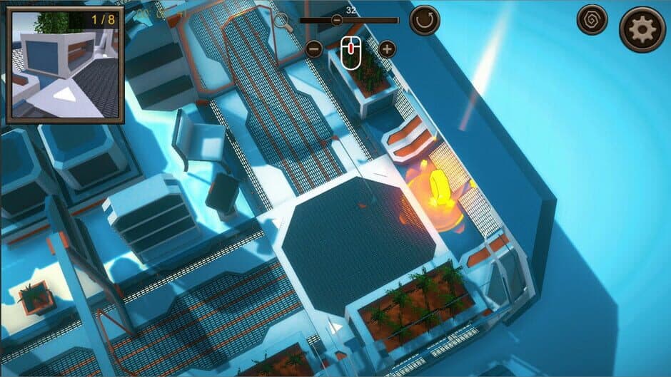 Скриншот 1 из Hidden Space Station Top-Down 3D