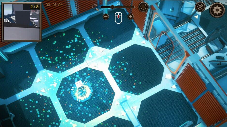 Скриншот 2 из Hidden Space Station Top-Down 3D