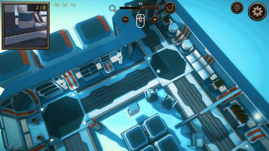 Скриншот 3 из Hidden Space Station Top-Down 3D