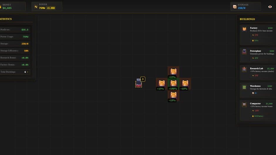 Скриншот 1 из Idle Grid
