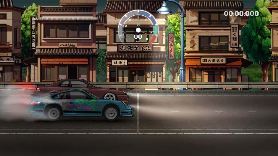 Скриншот 4 из JDM Pixel Street Car Racing