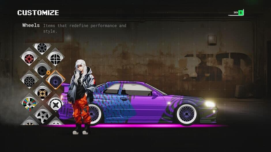 Скриншот 6 из JDM Pixel Street Car Racing