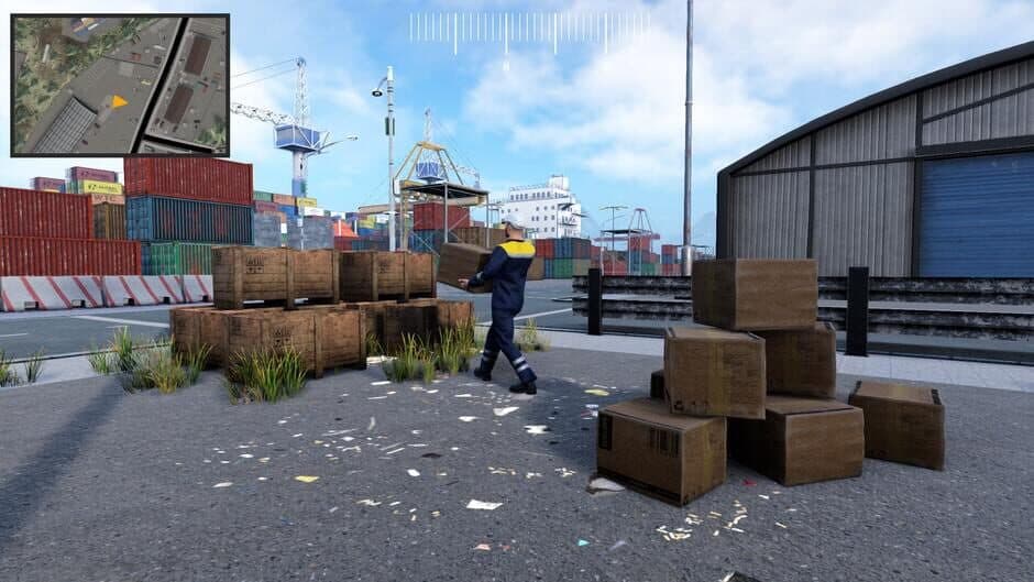 Скриншот 9 из Port Logistics Simulator: Dockside Harbor Handling