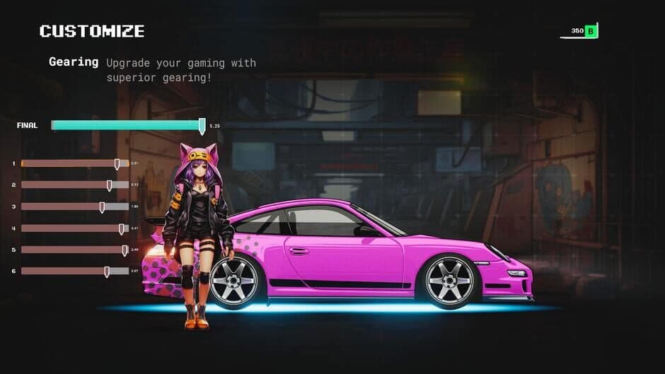 Скриншот 3 из JDM Pixel Street Car Racing