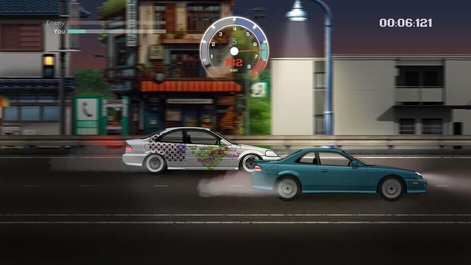 Скриншот 1 из JDM Pixel Street Car Racing
