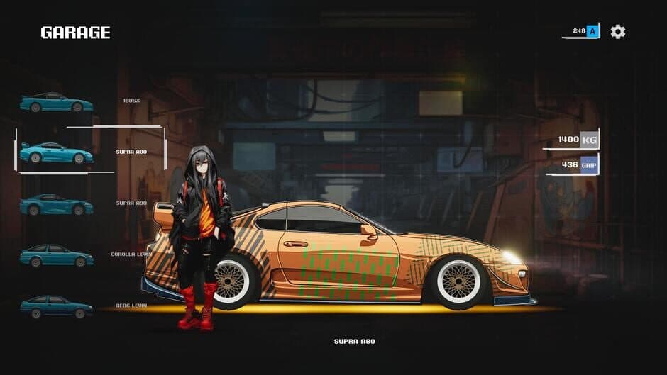 Скриншот 8 из JDM Pixel Street Car Racing