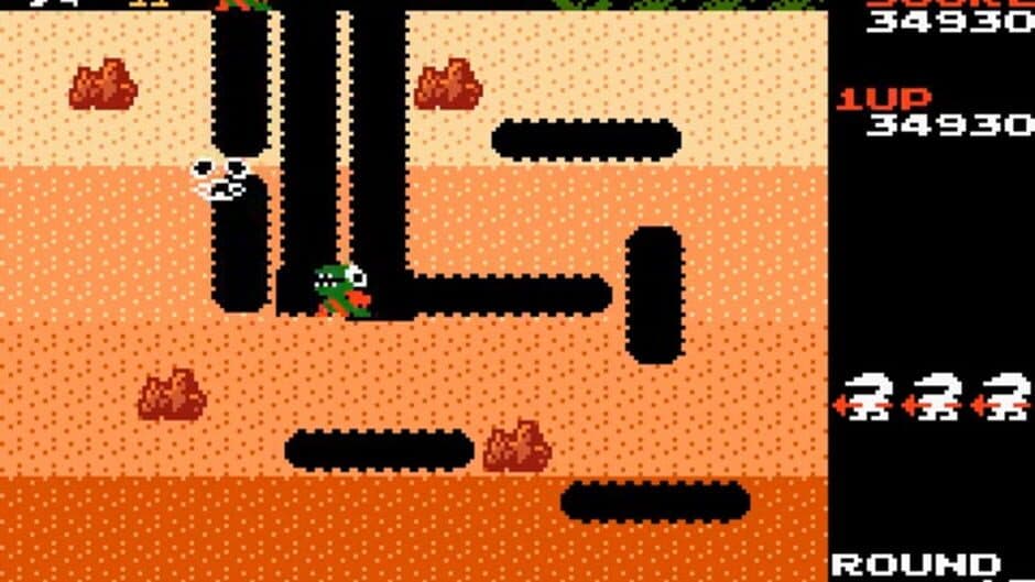 Скриншот 2 из Famicom Mini: Dig Dug