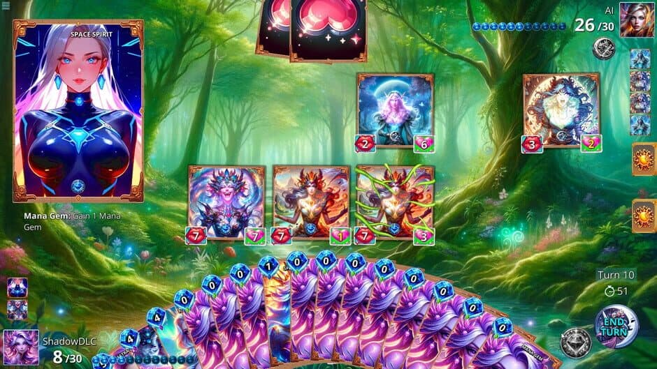 Скриншот 4 из Battle Babes: Lust, Space & Shadow