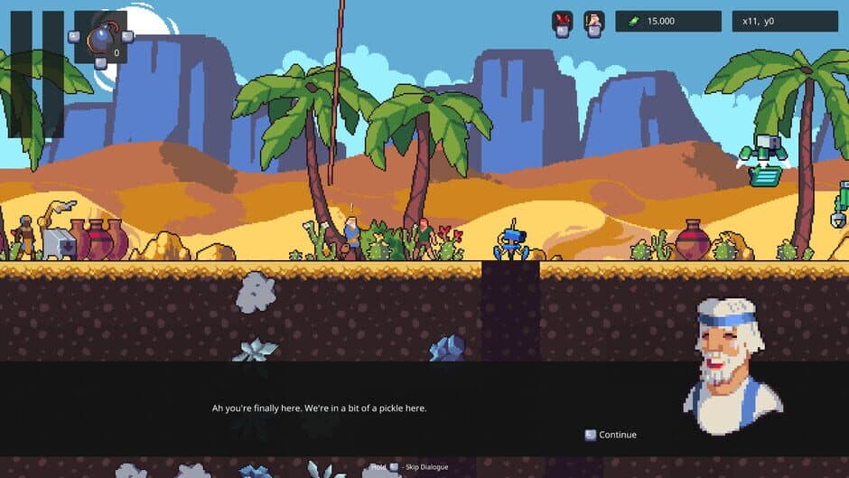 Скриншот 1 из Mining Mechs: Camel Chaos
