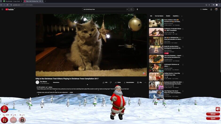 Скриншот 1 из Santa Gamepaper
