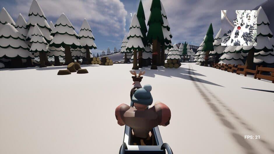Скриншот 3 из Reindeer Racing