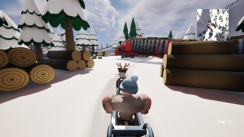 Скриншот 4 из Reindeer Racing