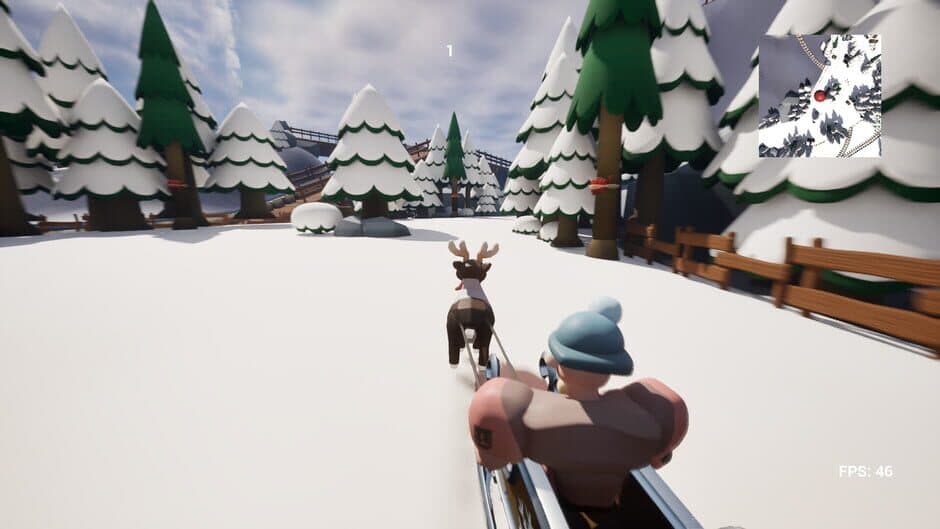 Скриншот 5 из Reindeer Racing