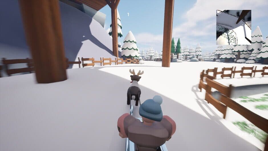 Скриншот 1 из Reindeer Racing